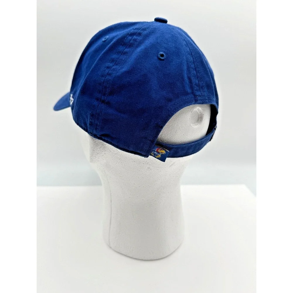 Kansas Jayhawks 47 Brand Clean Up Adjustable Hat -‎ Royal NWT